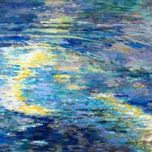 Kunstdruck 30 x 40 cm, "Wasserspiegelungen" (Wahrheit)